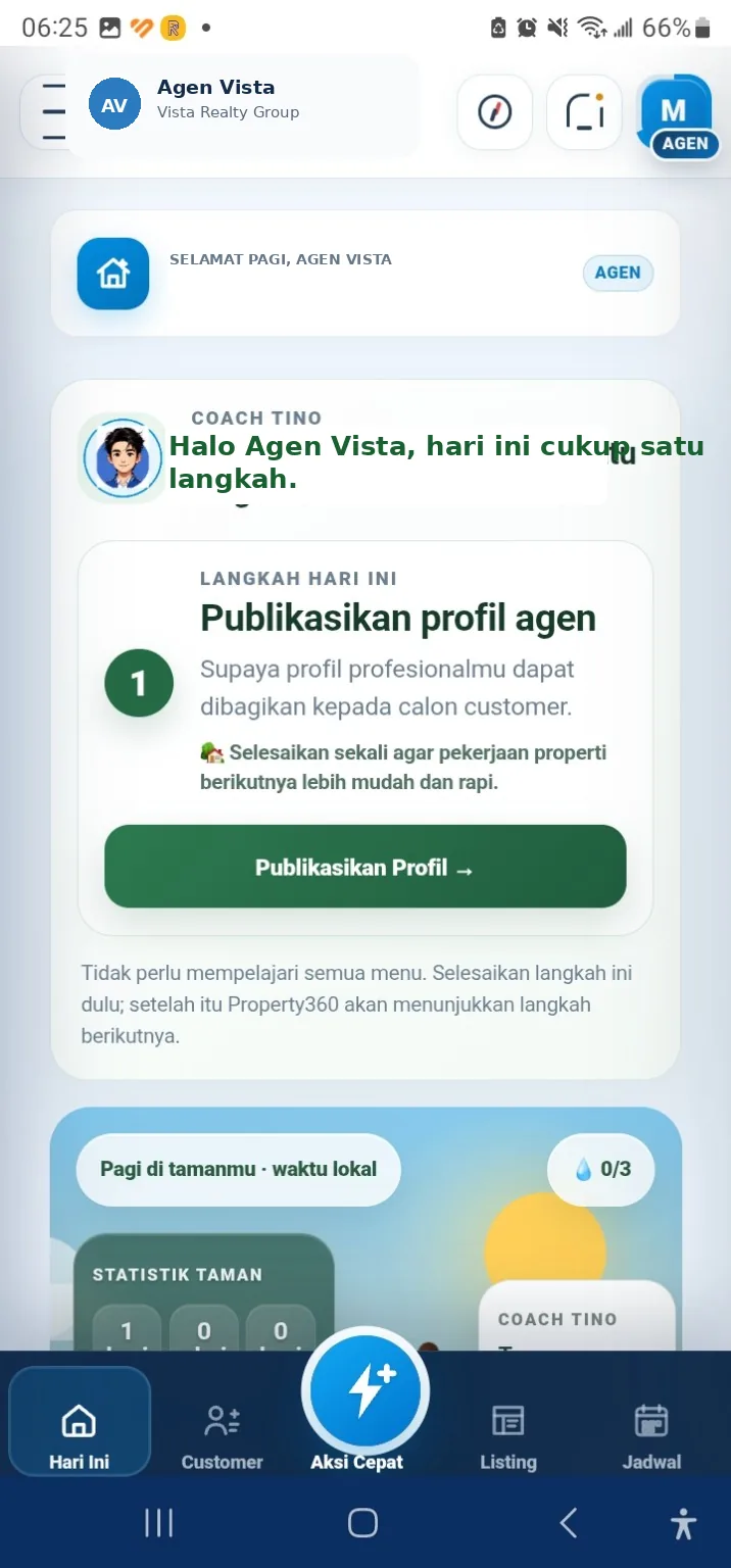 Sanitized Property360 interface